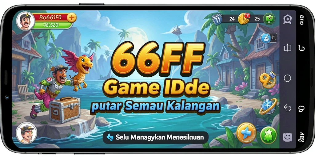 Tampilan gameplay 666FF yang menawan dan penuh warna.