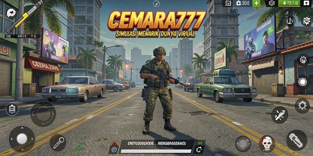 Tampilan gameplay menarik di CEMARA777 dengan interaksi mendalam.