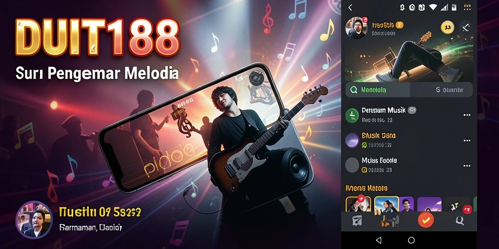 Tampilan gameplay menarik dalam DUIT188 dengan berbagai pilihan lagu.