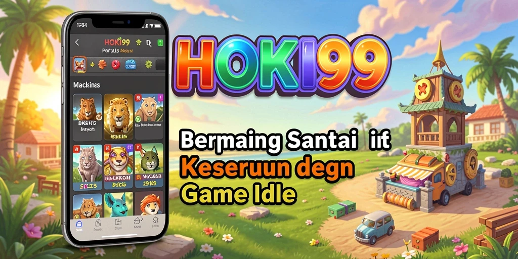 Tampilan gameplay santai dari HOKI99 yang menawan.