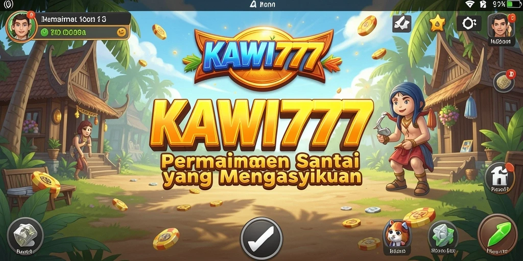 Tampilan seru gameplay KAWI777 dengan grafis menarik.