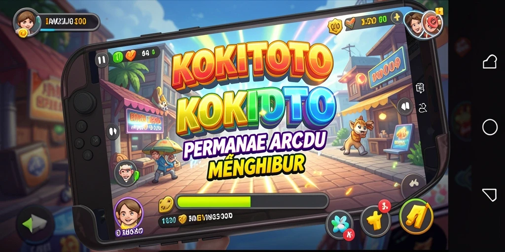Gameplay KOKITOTO yang menegangkan dan menyenangkan.