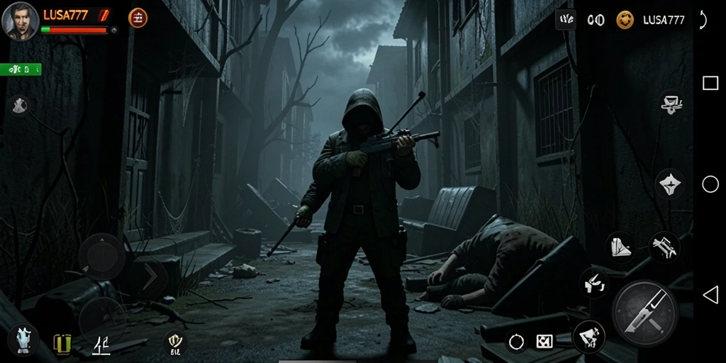 Screenshot gameplay LUSA777 yang menampilkan momen ketegangan.