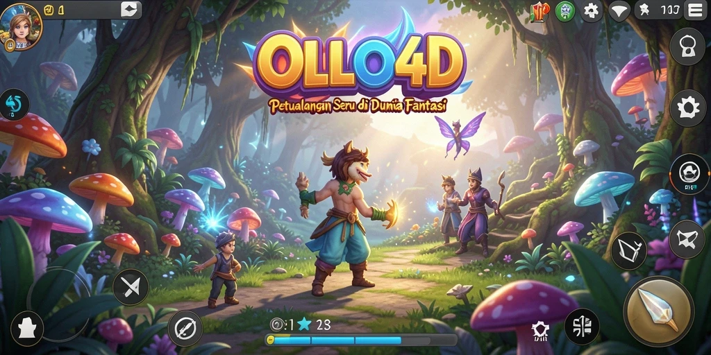 Tampilan gameplay OLLO4D yang menakjubkan dalam petualangan seru.