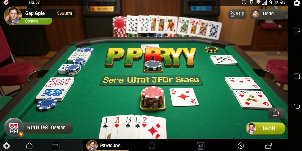 Tampilan gameplay seru dari game Gaple PPRRYY.