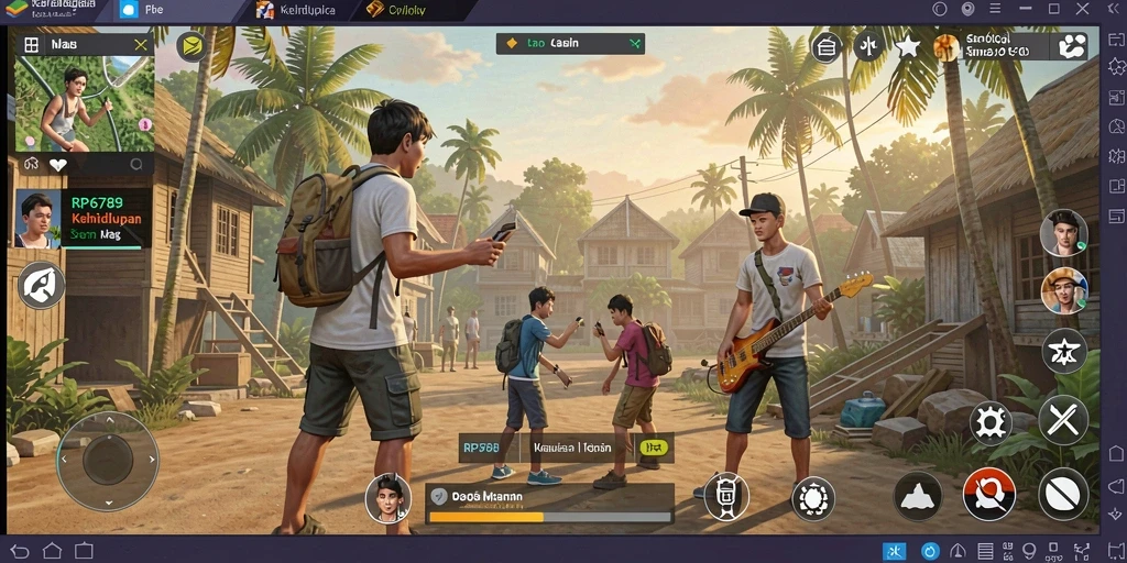 Gameplay interaktif dan grafis realistis dalam RP6789.
