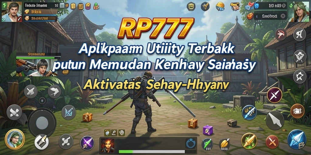 Tampilan utama RP777 menampilkan alat manajemen yang efektif untuk pengguna.
