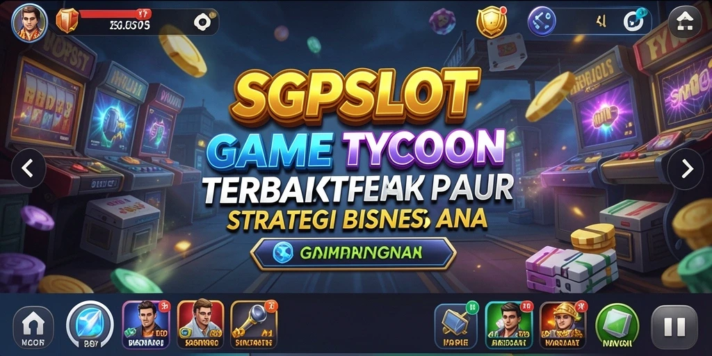 Screenshot gameplay SGPSLOT dengan elemen Tycoon yang menarik.