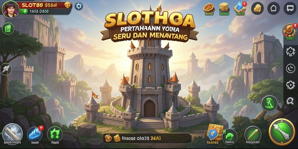 SLOT88 menunjukkan gameplay menara pertahanan yang menarik dan strategis.